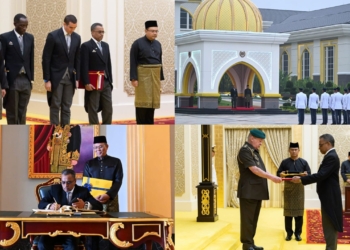Guyana’s High Commissioner Dharamkumar Seeraj Presents Credentials to King of Malaysia